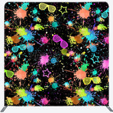Lofaris Colorful Splash Print Sunglass Pillow Case Backdrop
